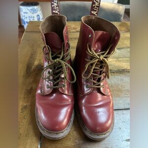 Oxblood Leather Doc Martens